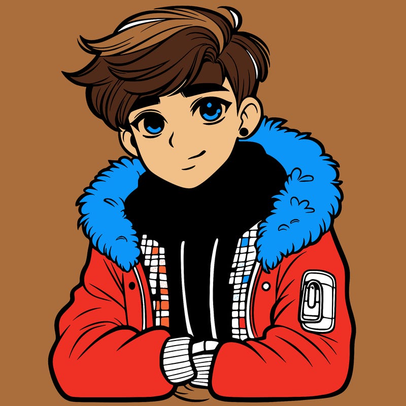stylish teenager