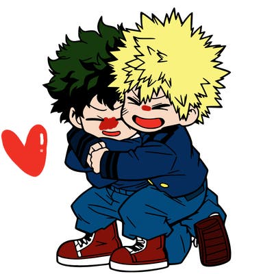 bakudeku hug