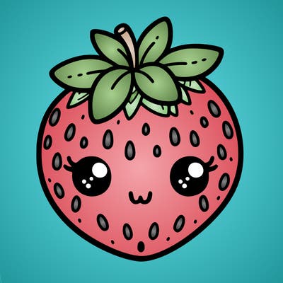 cute strawberry