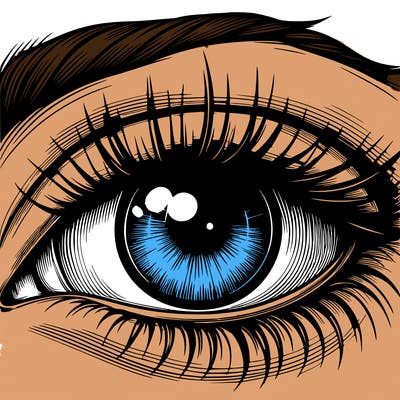 realistic eye