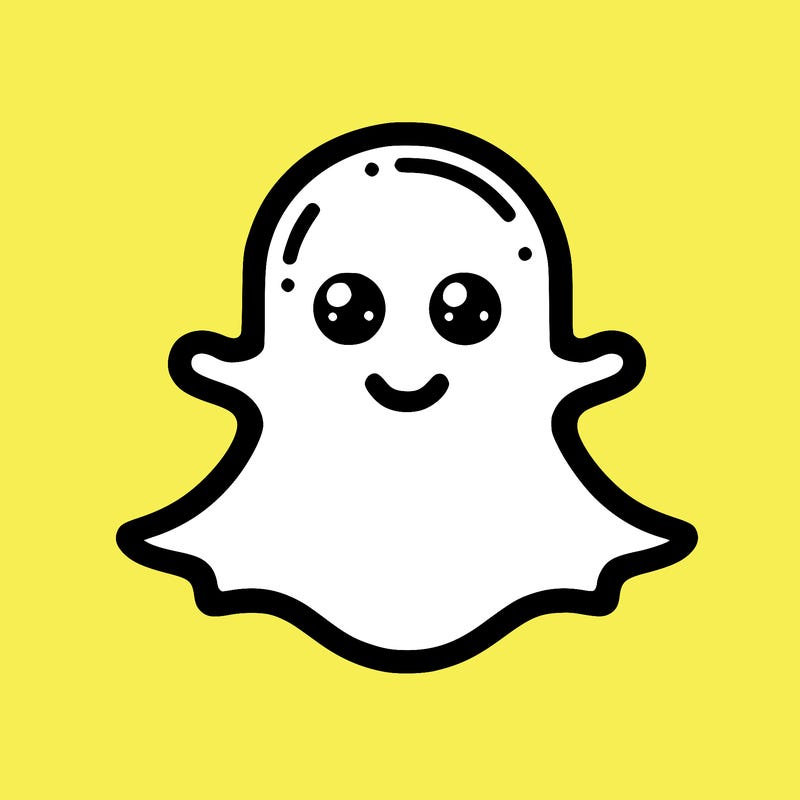 regular snapchat logo