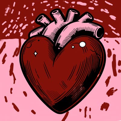realistic heart