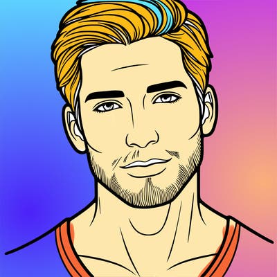 handsome man