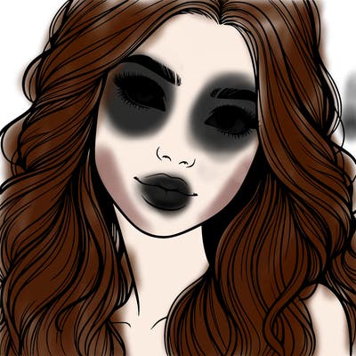 beautiful realistic girl