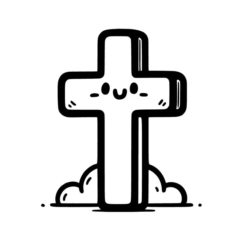 simple christian cross