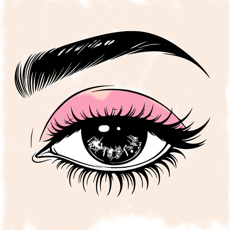 eye closed realistic