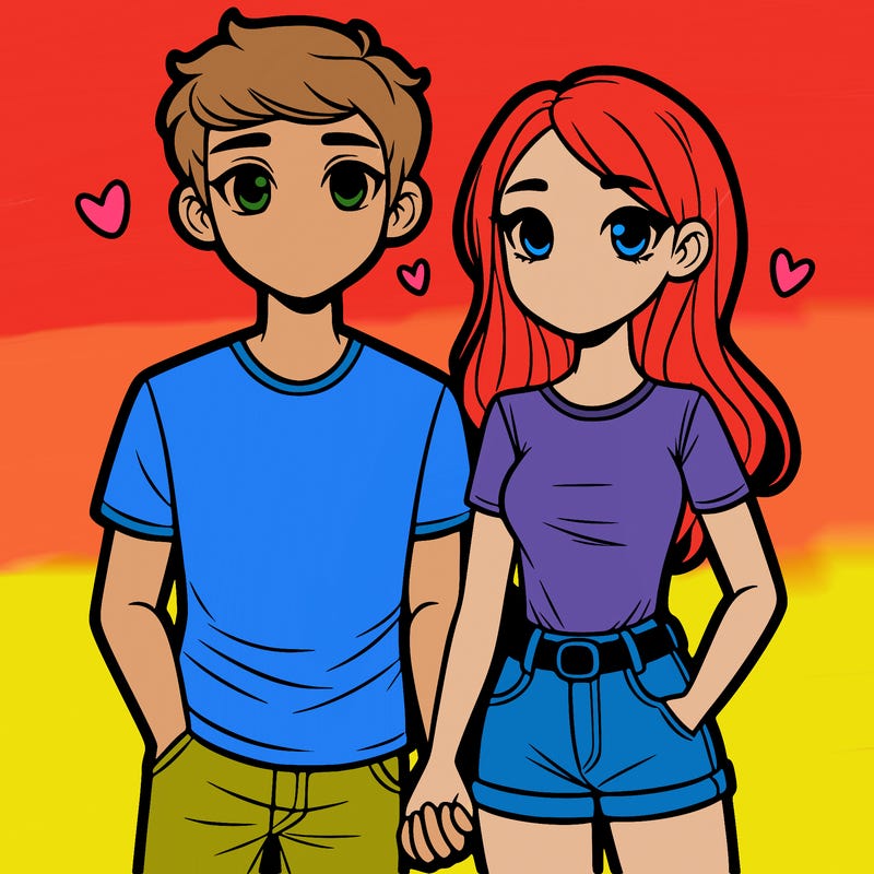 boyfriend and girlfriend