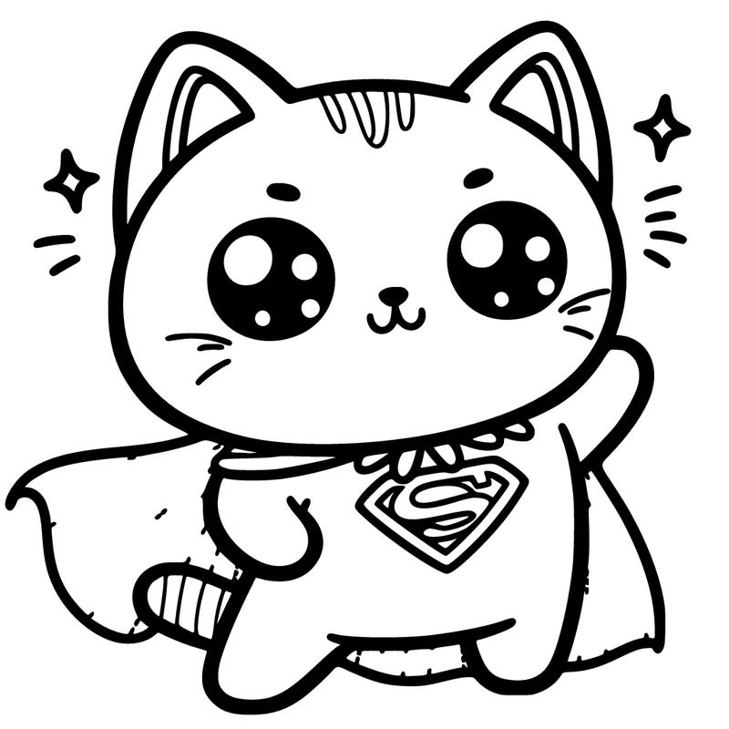 super cute super cat