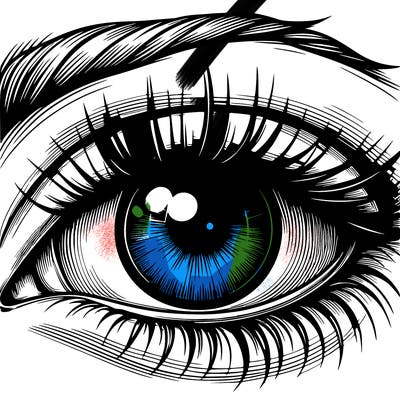 realistic eye
