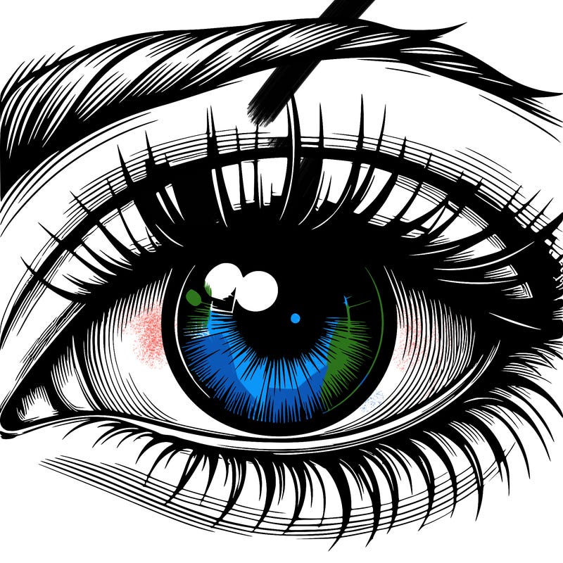 realistic eye