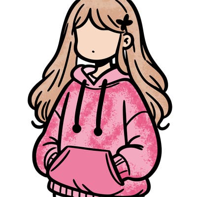 girl in sweatshirt