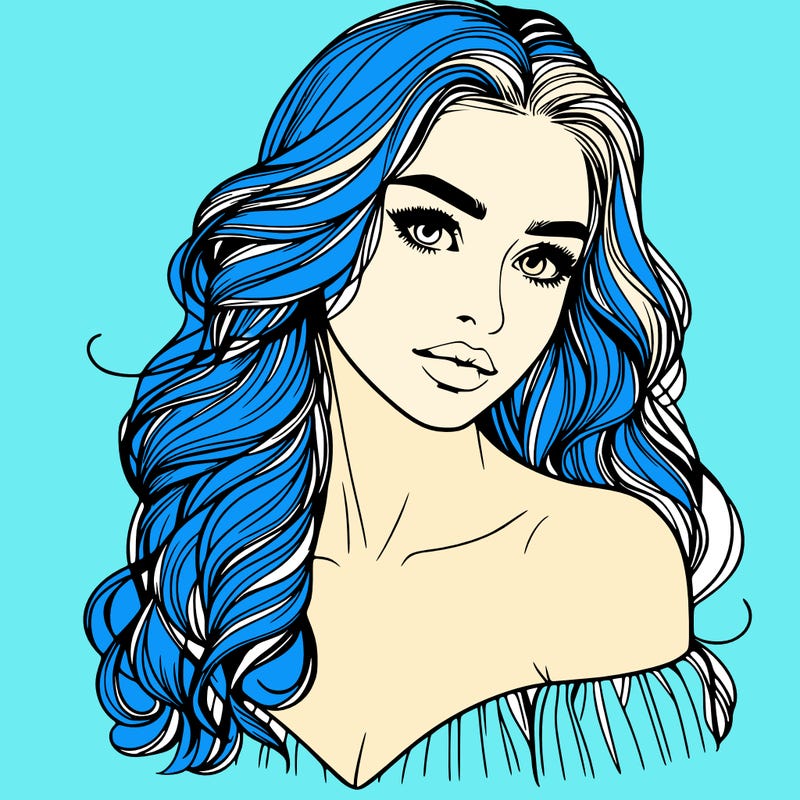 beautiful realistic girl