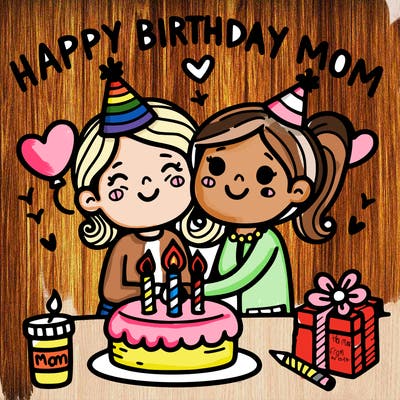 happy birthday mom