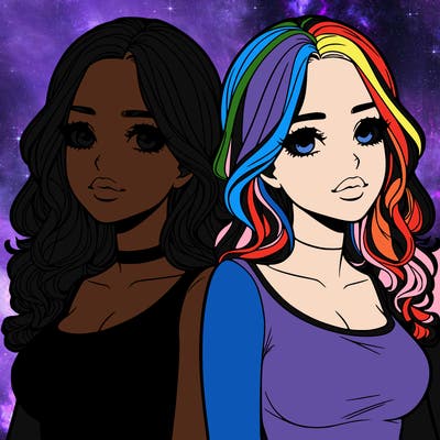 realistic twin sisters