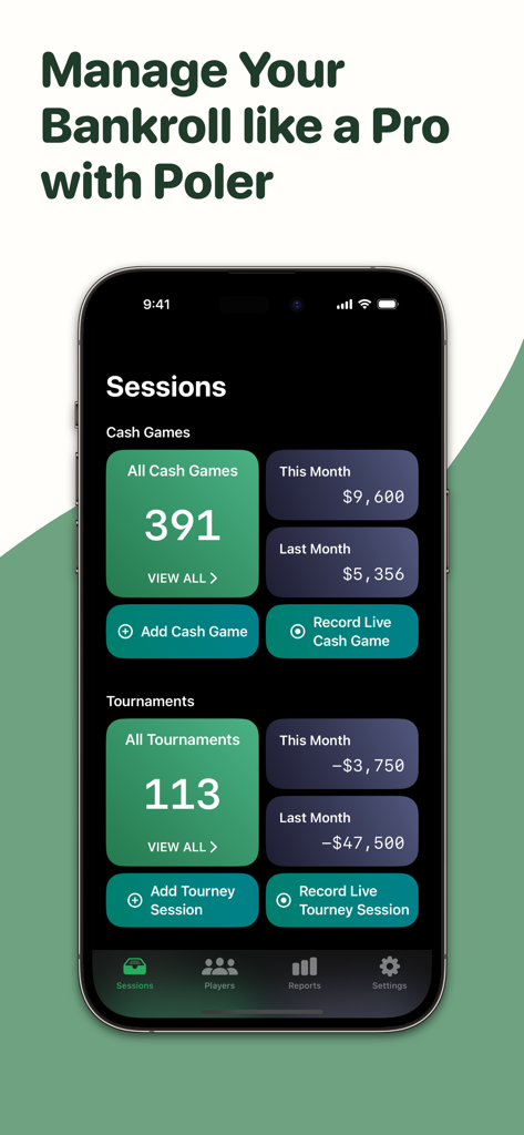 Poler – Poker Bankroll Tracker - 