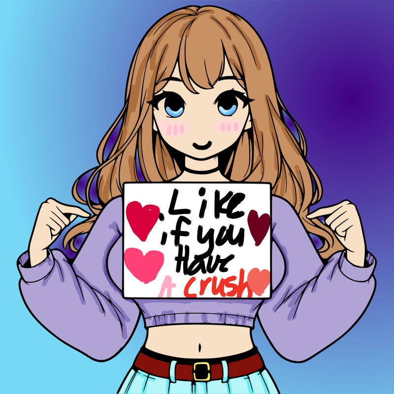 girl holding a blank sign in a long sleeve crop top
