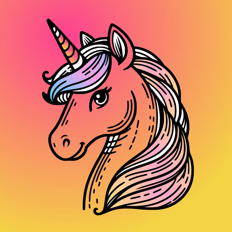unicorn head