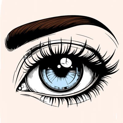 realistic eye