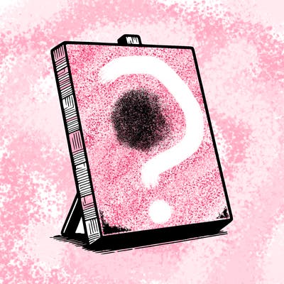 blank canvas realistic