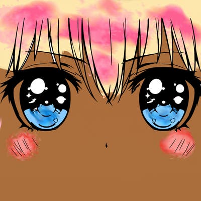 anime eyes