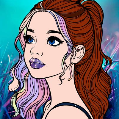 beautiful realistic girl