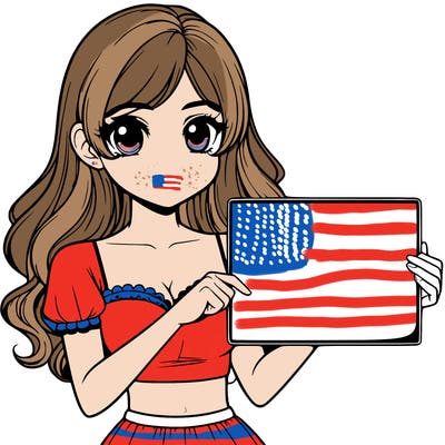 realistic pretty girl holding blank sign