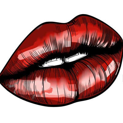 realistic lips