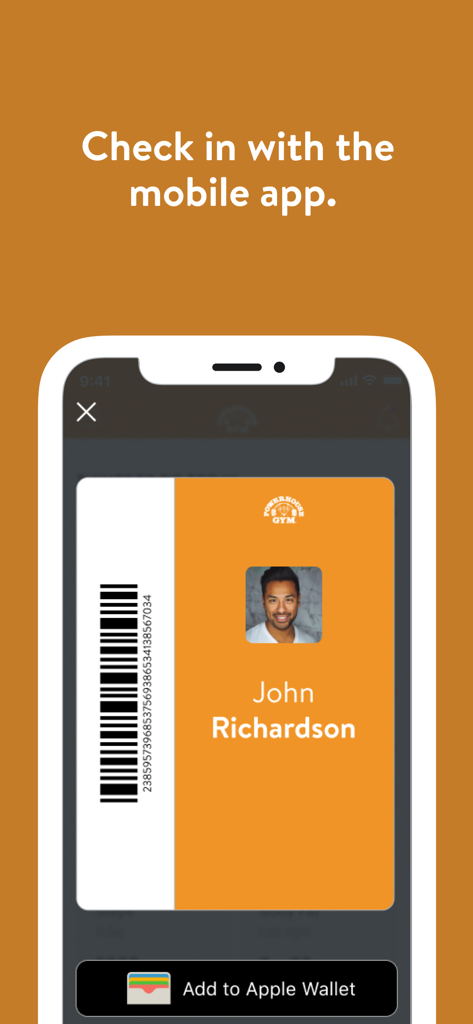 Powerhouse Gym. - Digital membership card for Powerhouse Gym app check in