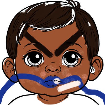 realistic baby
