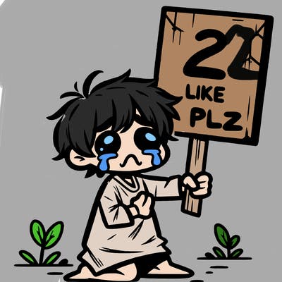 small poor toddler crying with sign that says 2 like plz