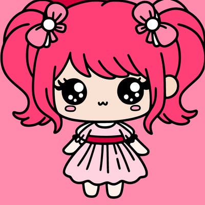 pink girl