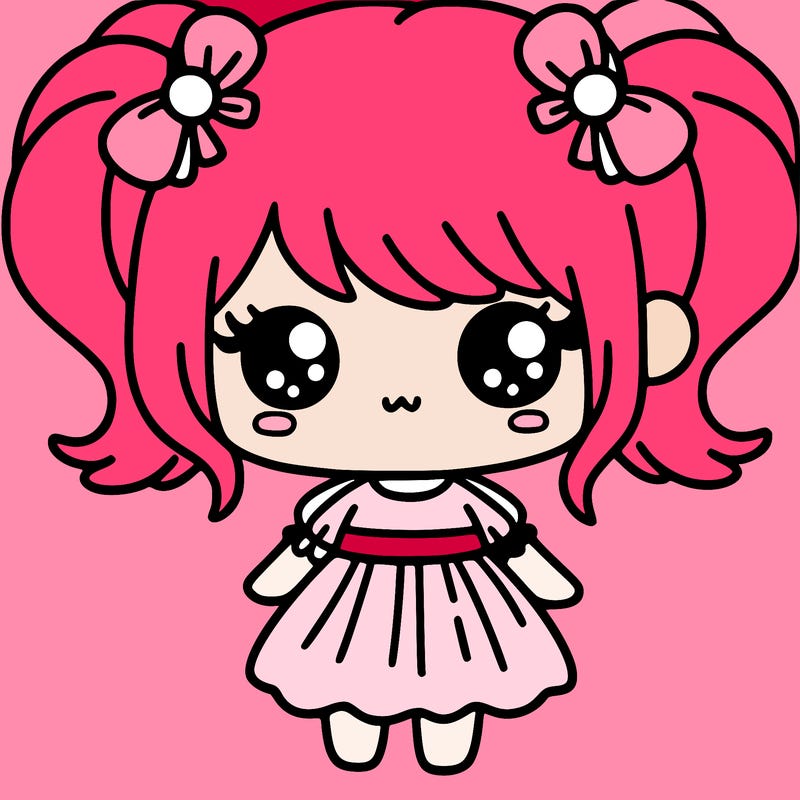 pink girl