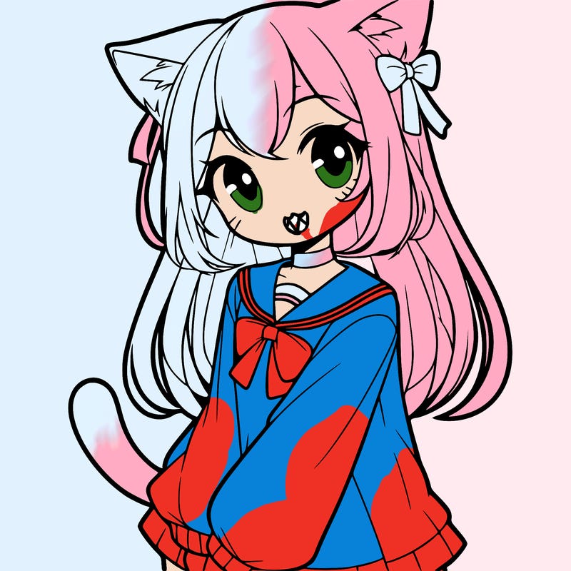 cat anime girl