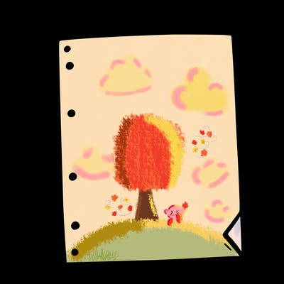 blank sheet of paper