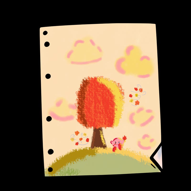 blank sheet of paper