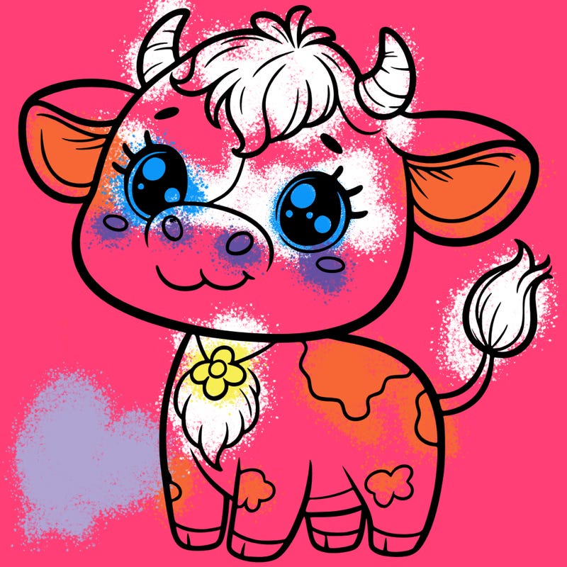 cute cow