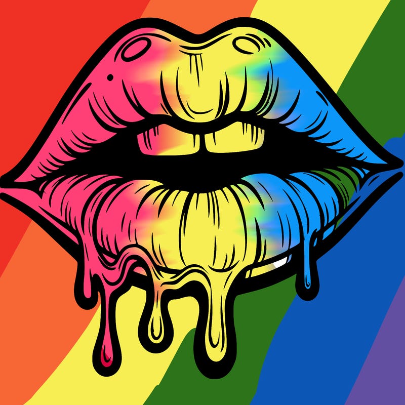 lips that look realistic and drip