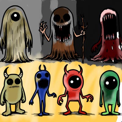 scary entities