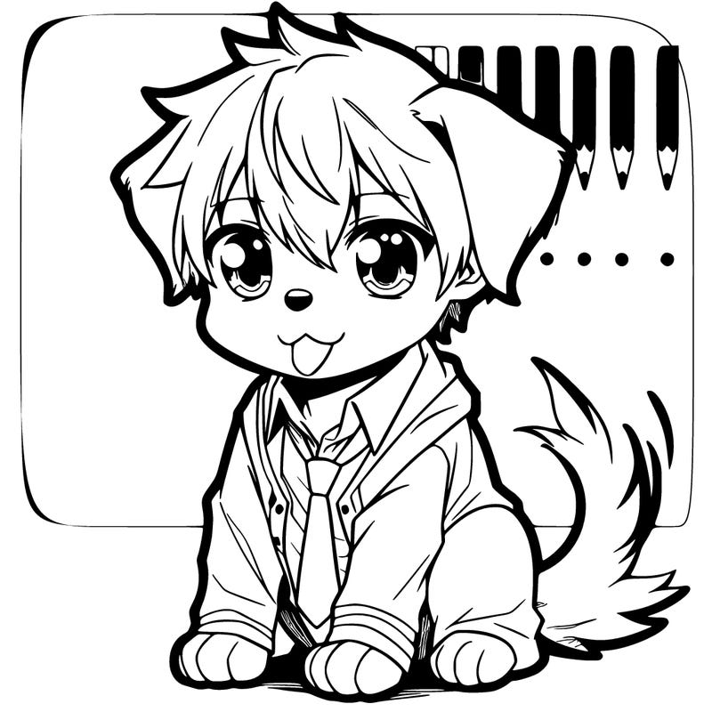 anime dog