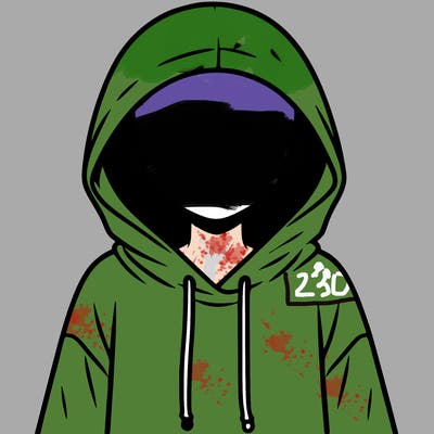 faceless girl in hoodie
