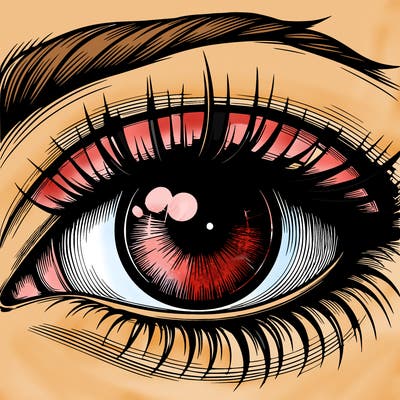 realistic eye
