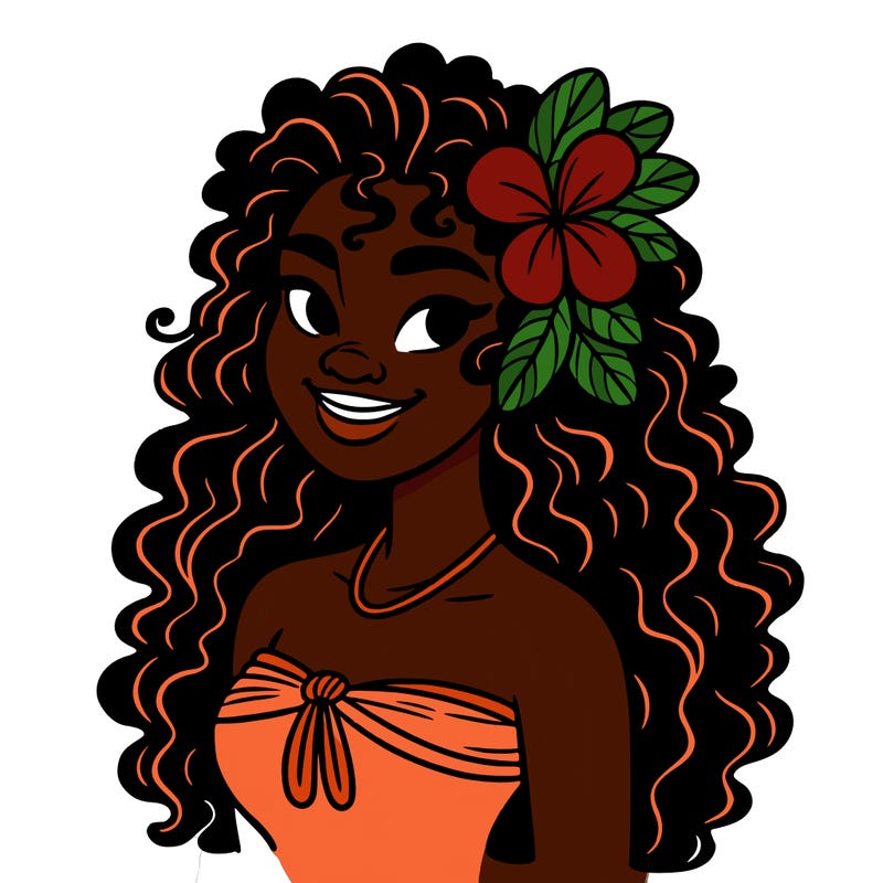 hawaiian black woman
