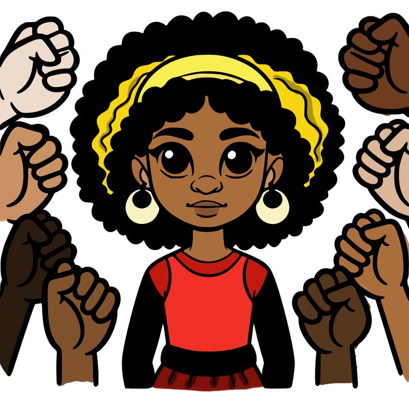 black girl power
