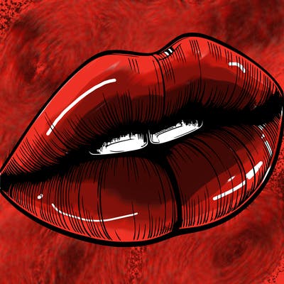 realistic lips