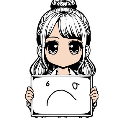 a realistic girl holding a blank sign