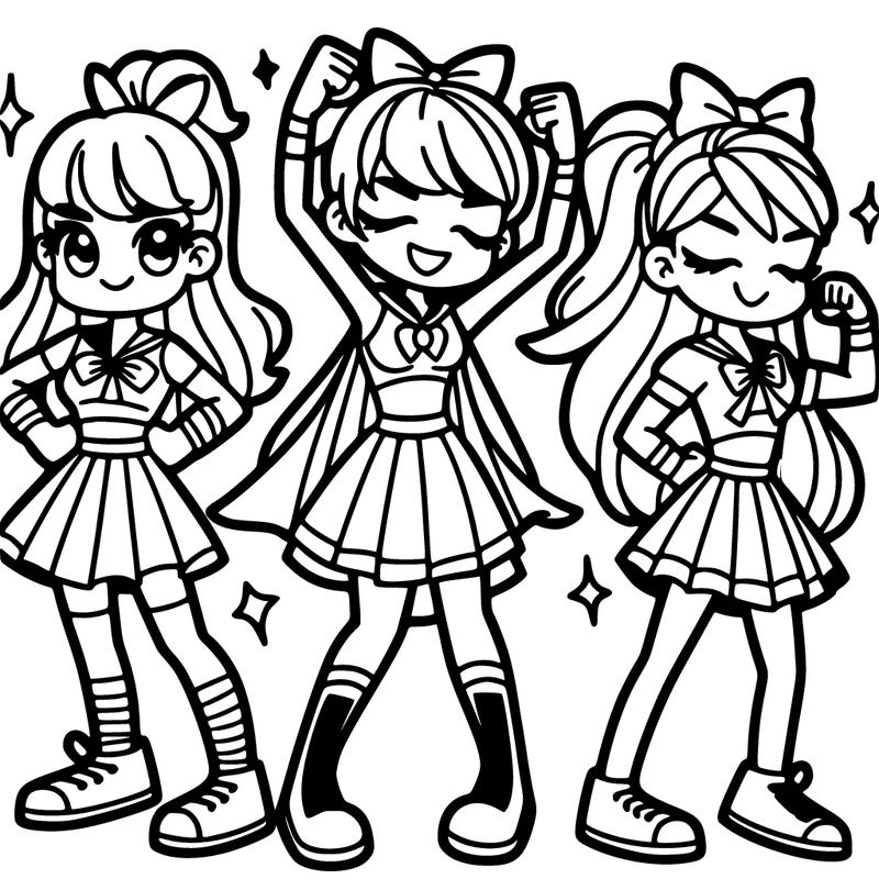 the super powerful girls