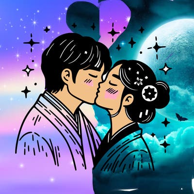 kissing