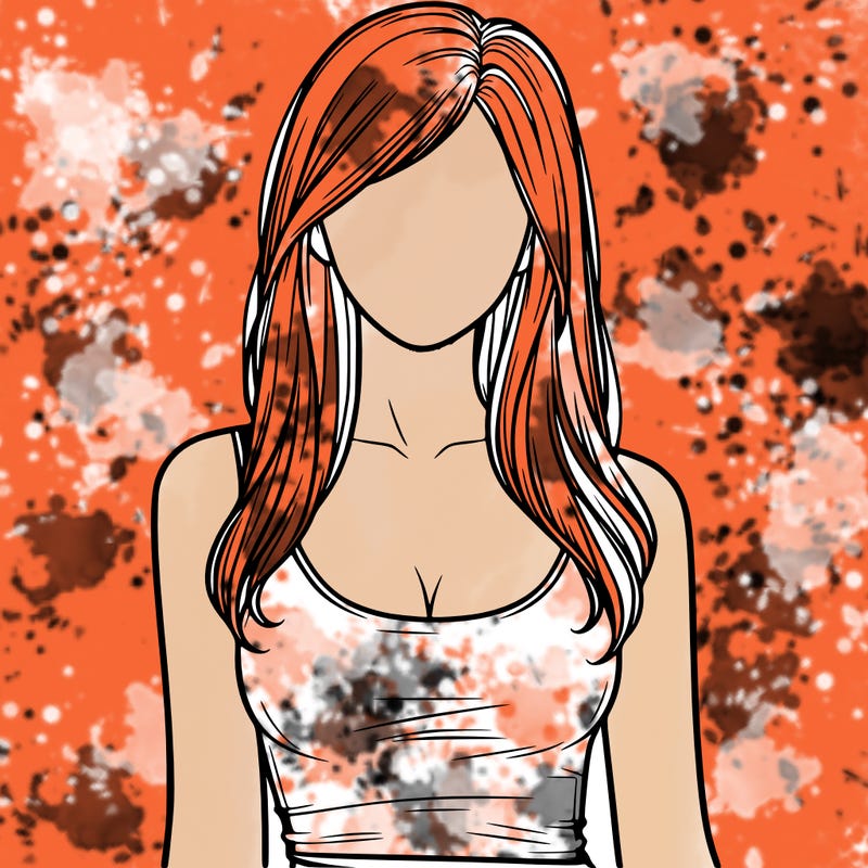 girl in tanktop realistic