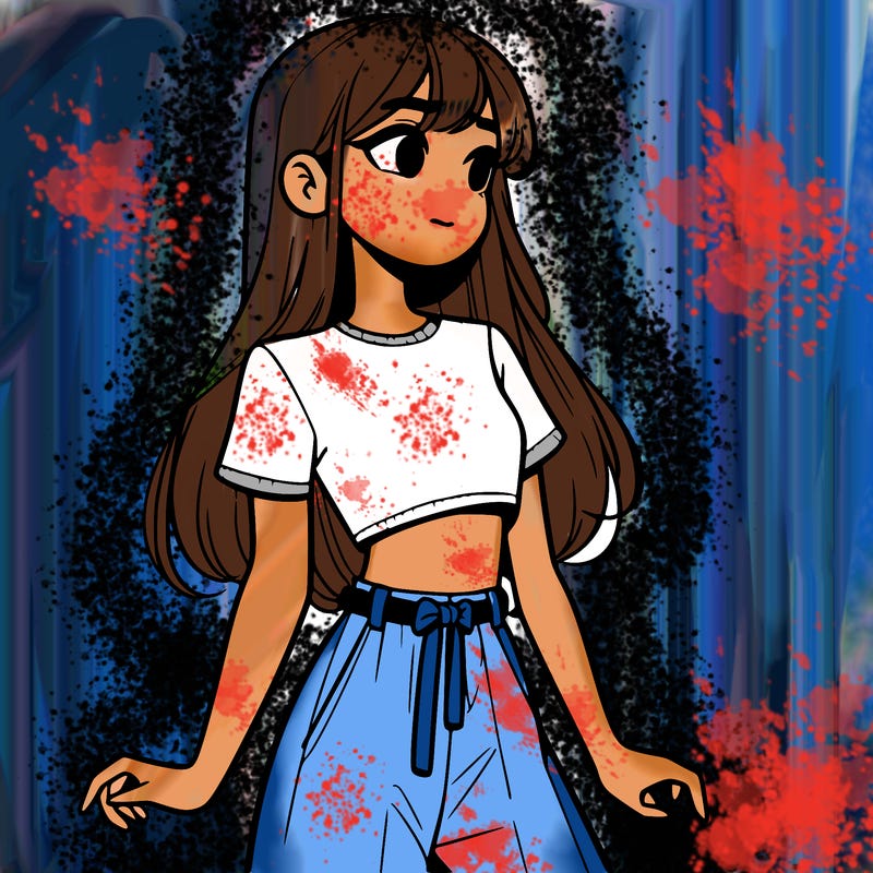 girl in a cute crop top