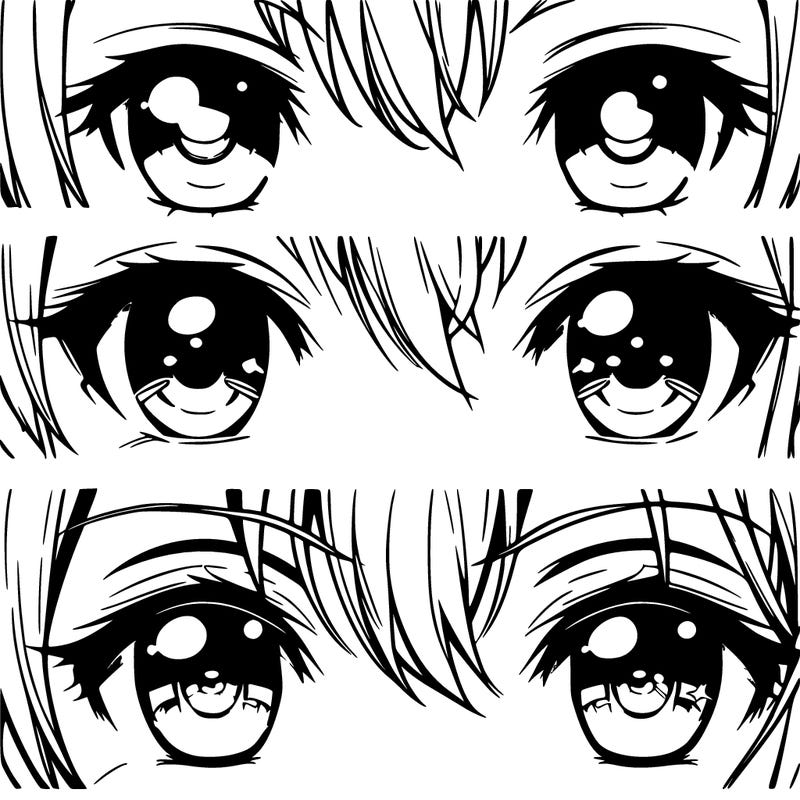anime eyes